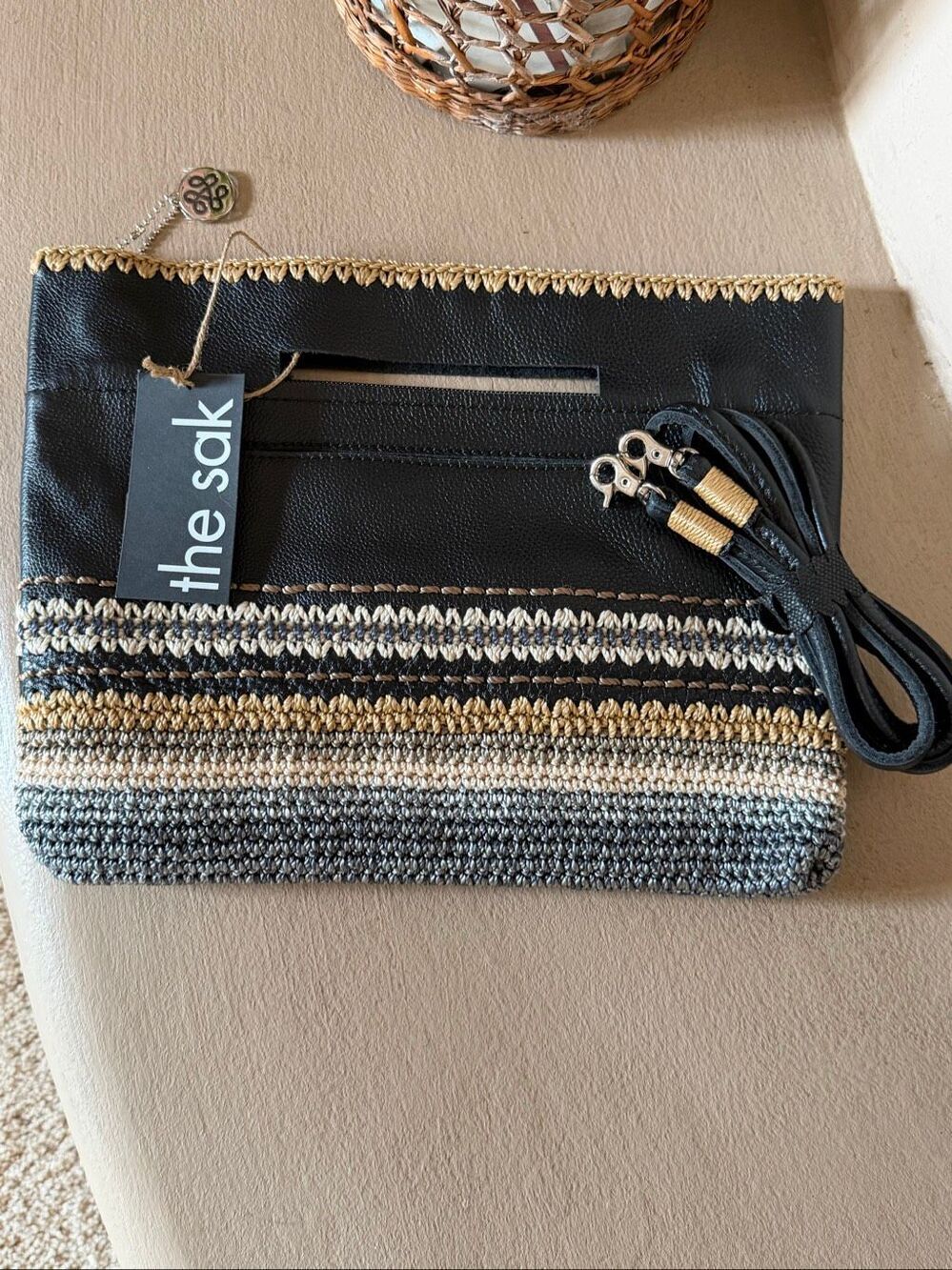 NWT The sak Linden convertible Crossbody/clutch